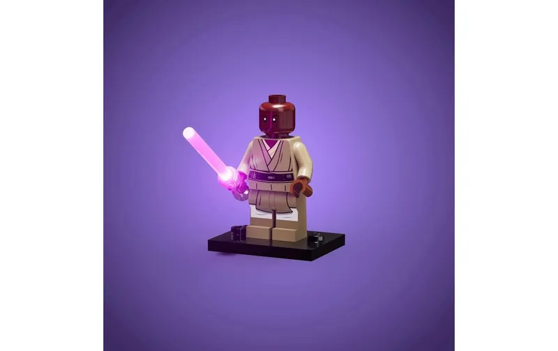 Light My Bricks 2.0 Astro LED Lichtschwert pink with 30 cm Flachkabel