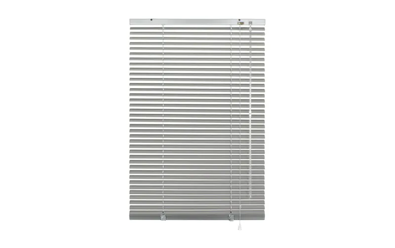 Gardinia Alu-Jal. 25 Klemm 80 x 220 cm, Silber