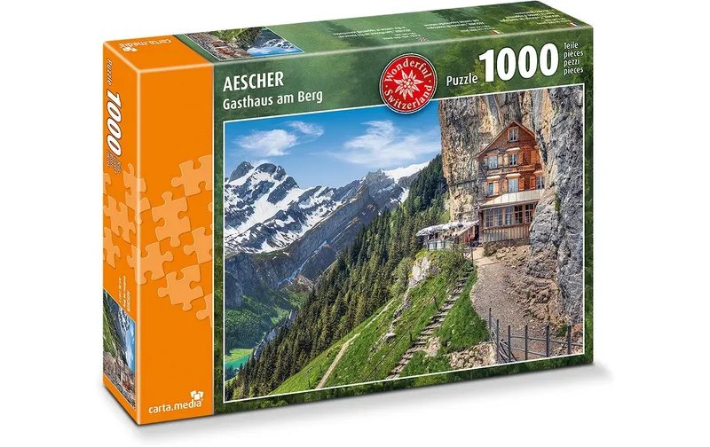 Carta.Media Puzzle Aescher – Gasthaus am Berg