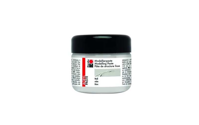 Marabu Modellierpaste 225 ml, white