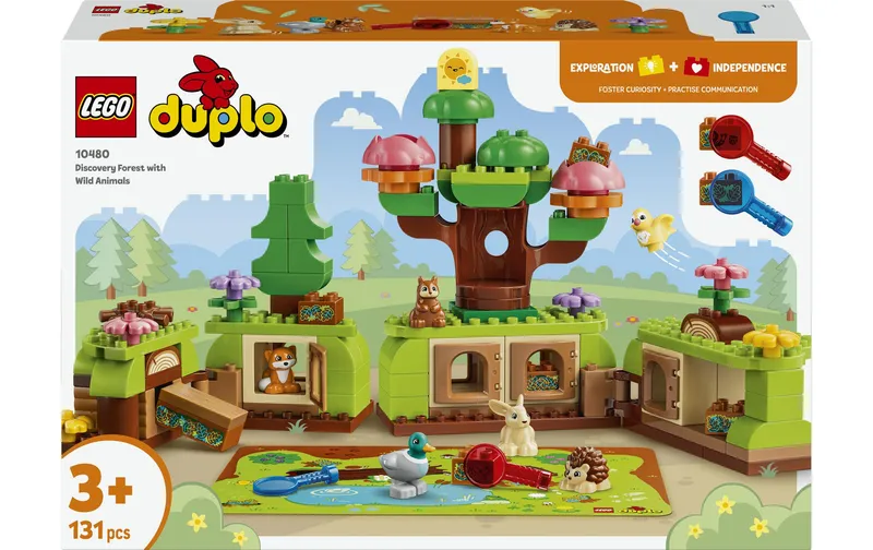 LEGO® DUPLO® Wald with wilden Tieren 10480