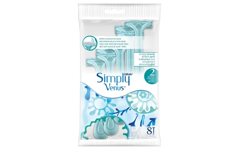 Gillette Venus Einwegrasierer Simply Venus2 8 Stück