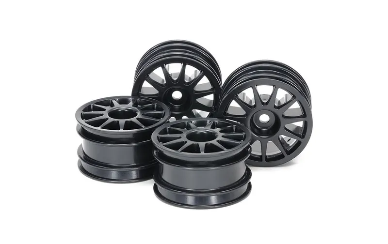 Tamiya Felgen 11-Speichen, black, 24 mm, M-Chassis 1:10, 4 pieces