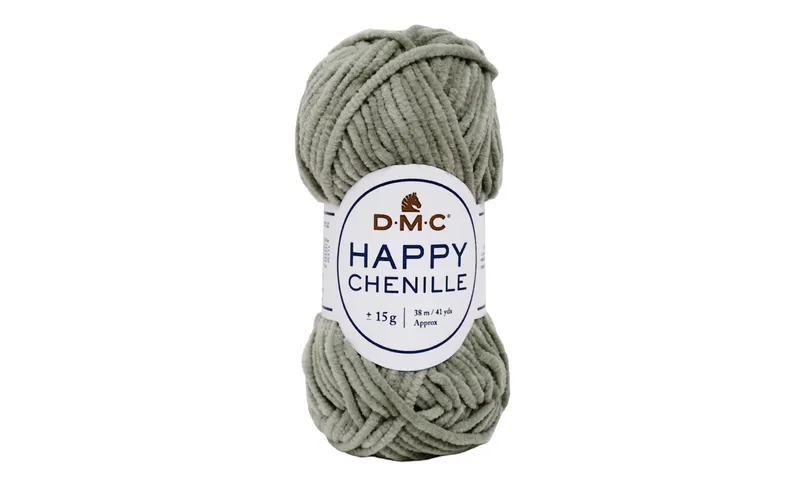 DMC Wolle Happy Chenille Khaki, 38 m