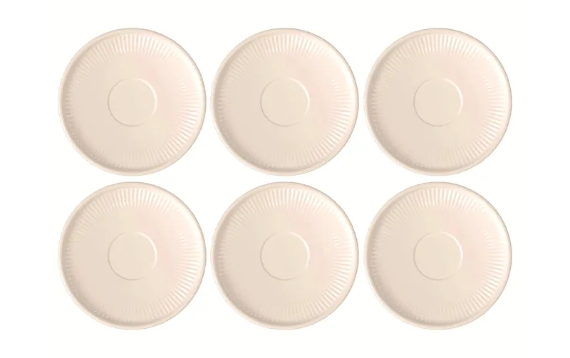 Villeroy & Boch Espressountertasse Afina 0 ml, 6 pièces, blanc