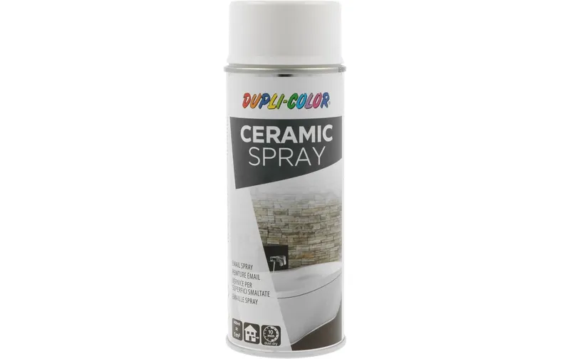 DUPLI-COLOR Sprühfarbe Ceramic Weiss, 400 ml