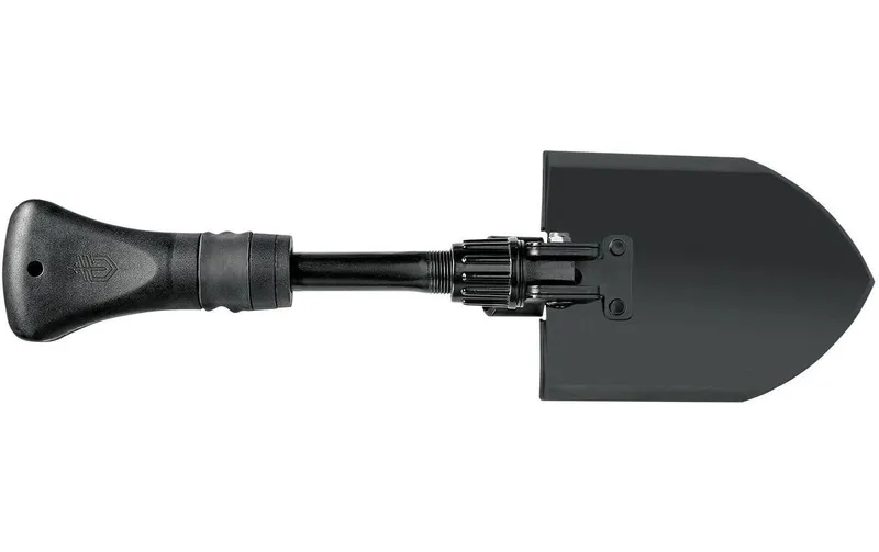 Gerber Klappschaufel GORGE Stahl Schwarz mit Hammerfunktion