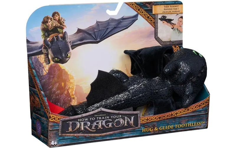 Spinmaster Plüsch Dragons Kuscheln mit Ohnezahn Dragons Film Plüsch