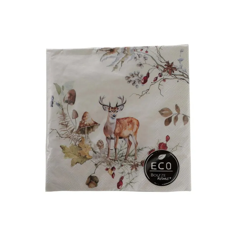 Boltze Papierservietten Gerd 16.5 x 16.5 cm, 20 Stück