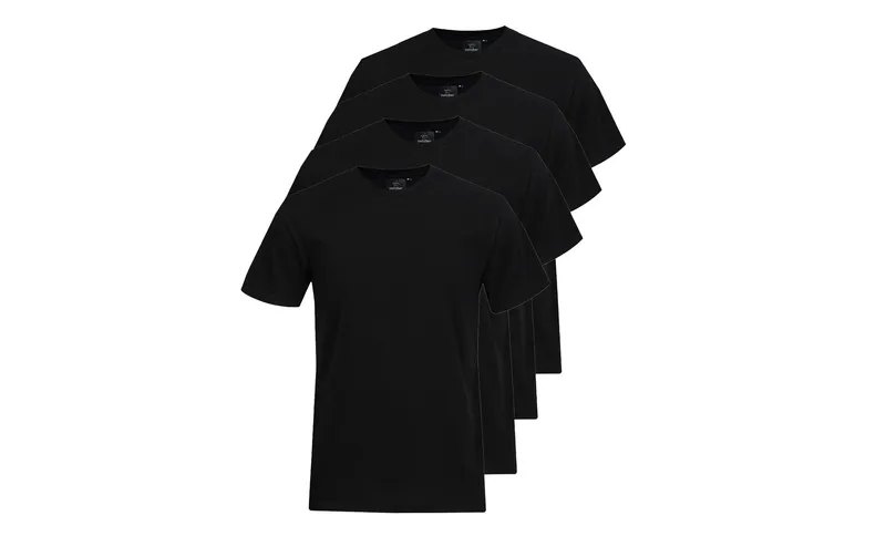 Switcher 4er-Pack Unisex T-Shirt Max noir, XXXL