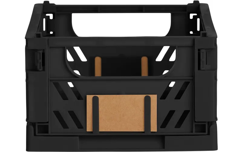 Schou Klappbox 25 x 16.5 x 10 cm - black