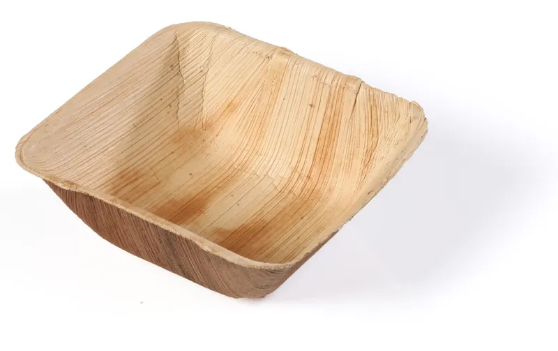 Sier Einweg-Schale Palm 14 x 5 x 14 cm, 20 pièces