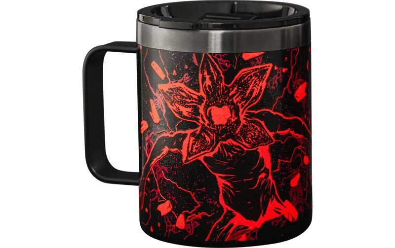 Bialetti Tasse Stranger Things, 420 ml, nero / rosso