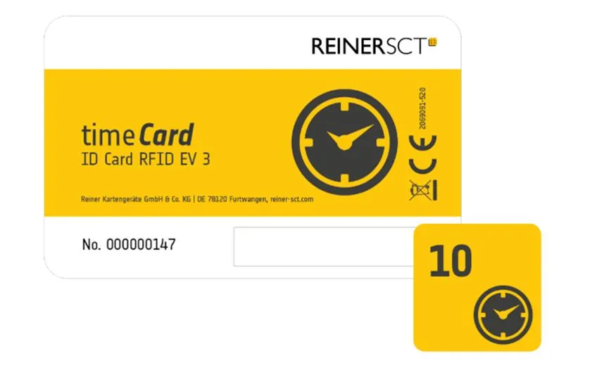 Reiner SCT RFID Karte timeCard Premium 10 Stück