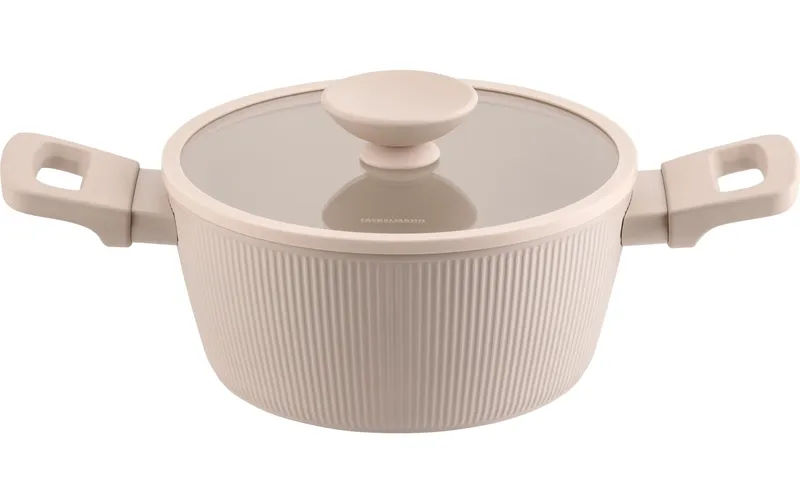Fackelmann Kochtopf Shell 20 cm, Beige