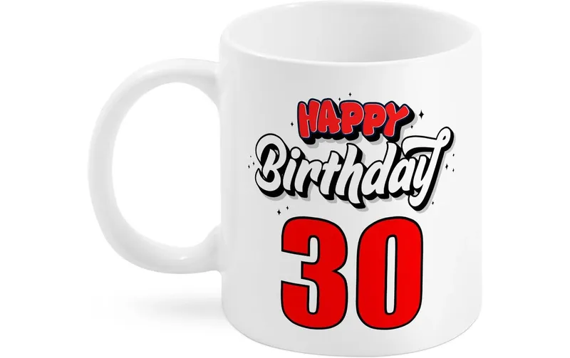 Trendcompany Tasse 30. Geburtstag