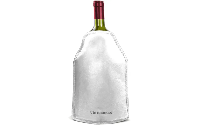 Vin Bouquet Vin Bouquet Flaschenkühler Anti-Slip Silber