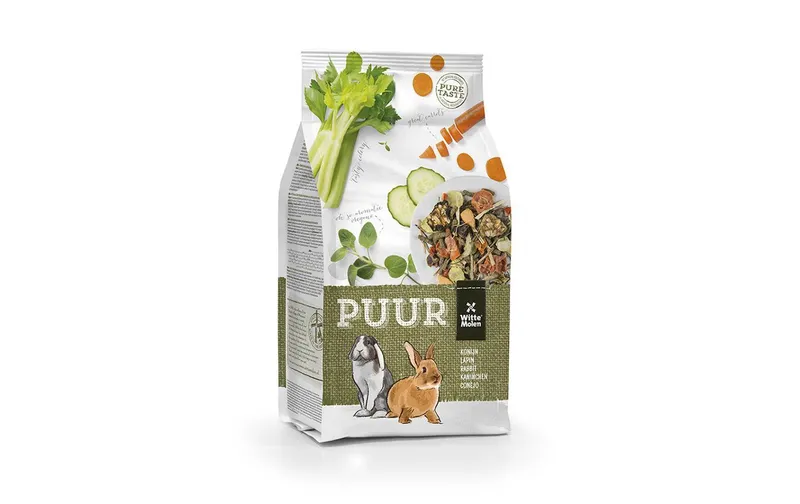 Witte Molen Hauptfutter Puur Gourmet-Müsli pour Kaninchen, 2 kg
