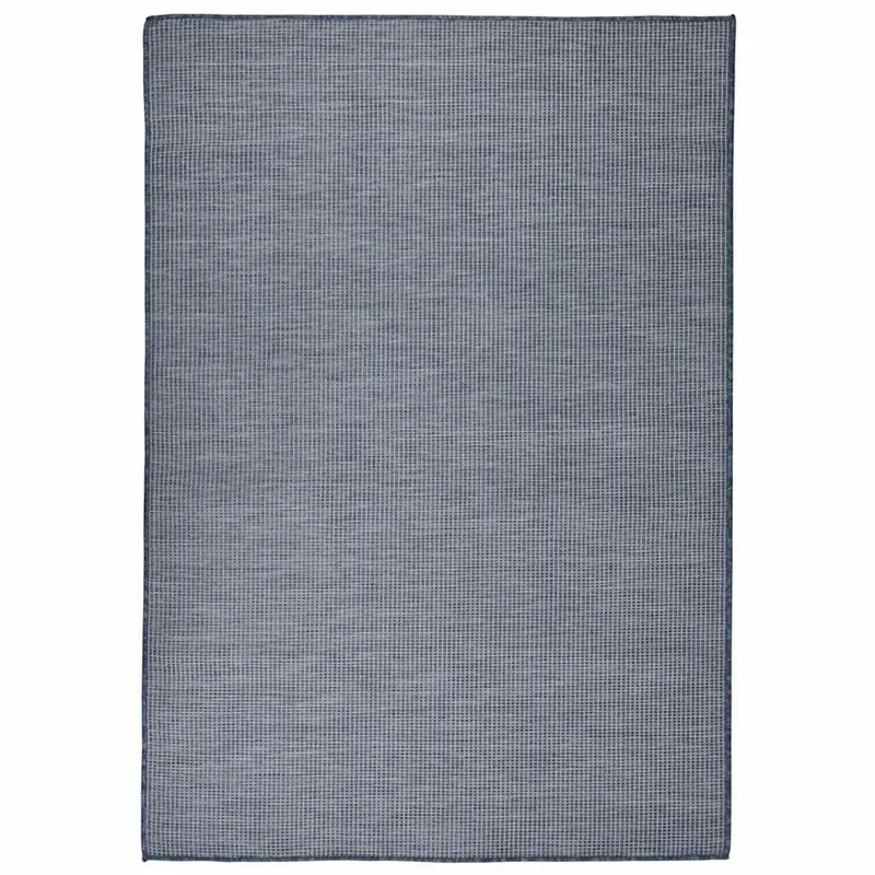Outdoor-Teppich Flachgewebe 140x200 cm blu