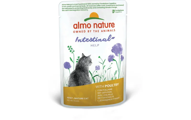 Almo naturele Nassfutter Intestinal Help mit Geflügel 70 g
