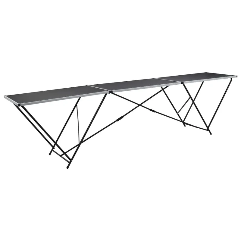 Tapeziertisch Klappbar MDF e alluminio 300×60×78 cm