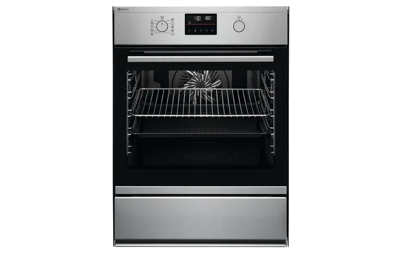 Electrolux Einbaubackofen EB7L4CN black/Silber A+