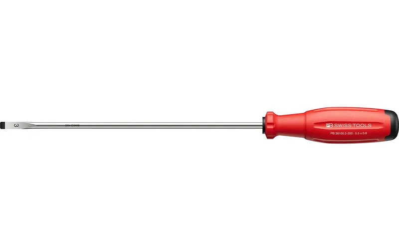 PB Swiss Tools SwissGrip Evo Schlitz-Schraubenzieher PB 38100.3-200