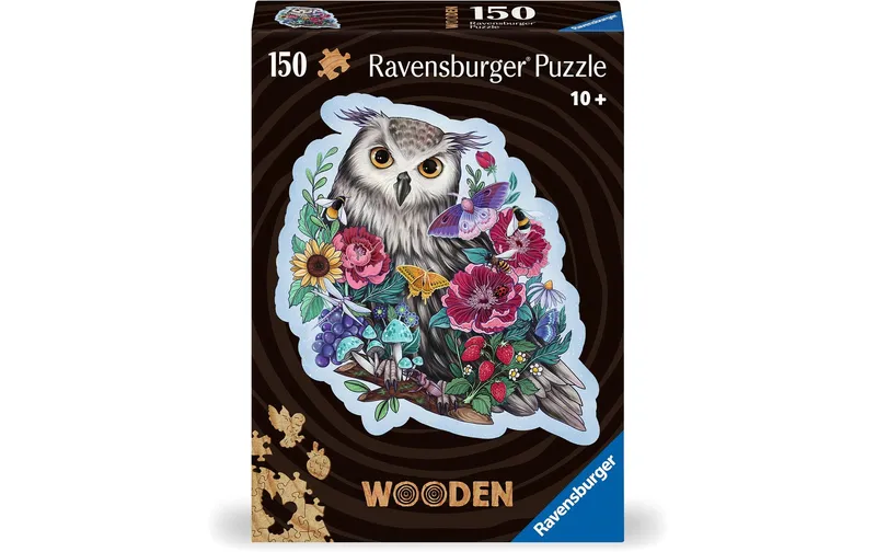 Ravensburger Holz-Puzzle Geheimnisvolle Eule 150 Teile