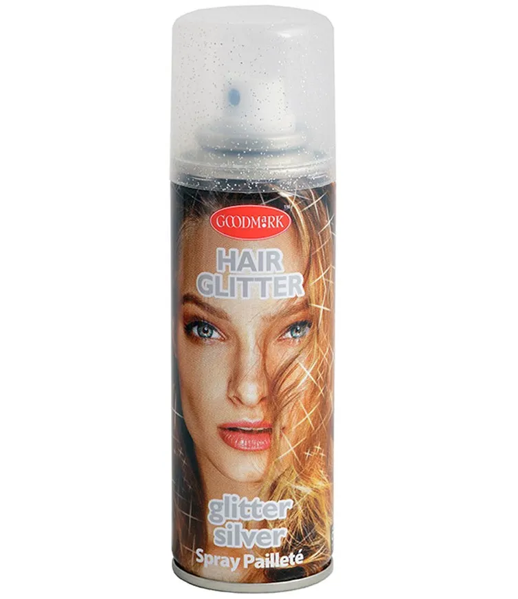 Haarspray Silberglitter