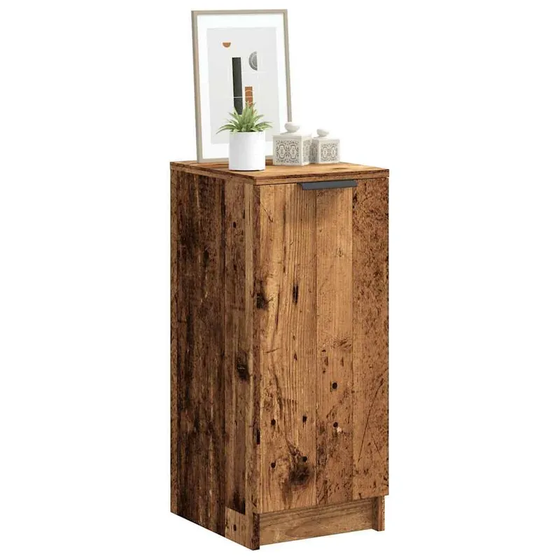 Schuhschrank Altholz-Optik 29,5x35x70 cm derivato del legno