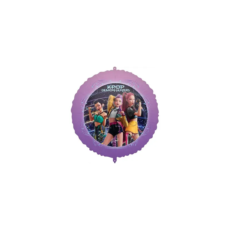 We fiesta Party Folienballon K-Pop Demon 45 cm, Violett