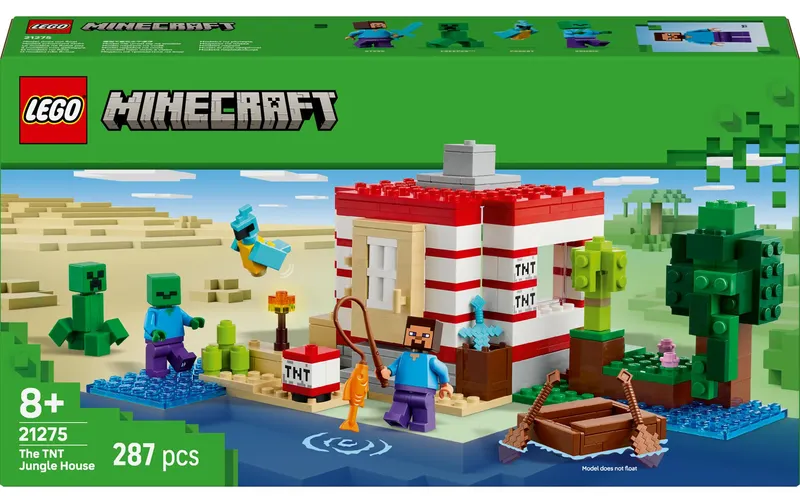 LEGO® Minecraft the TNT-Dschungelhaus 21275