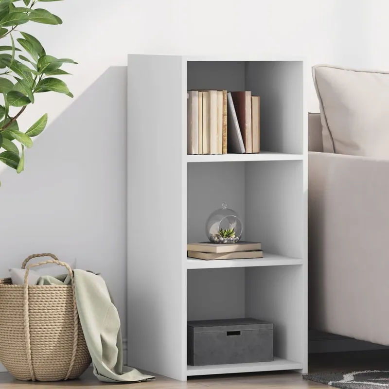 Sideboard bianco 40x41x93 cm derivato del legno