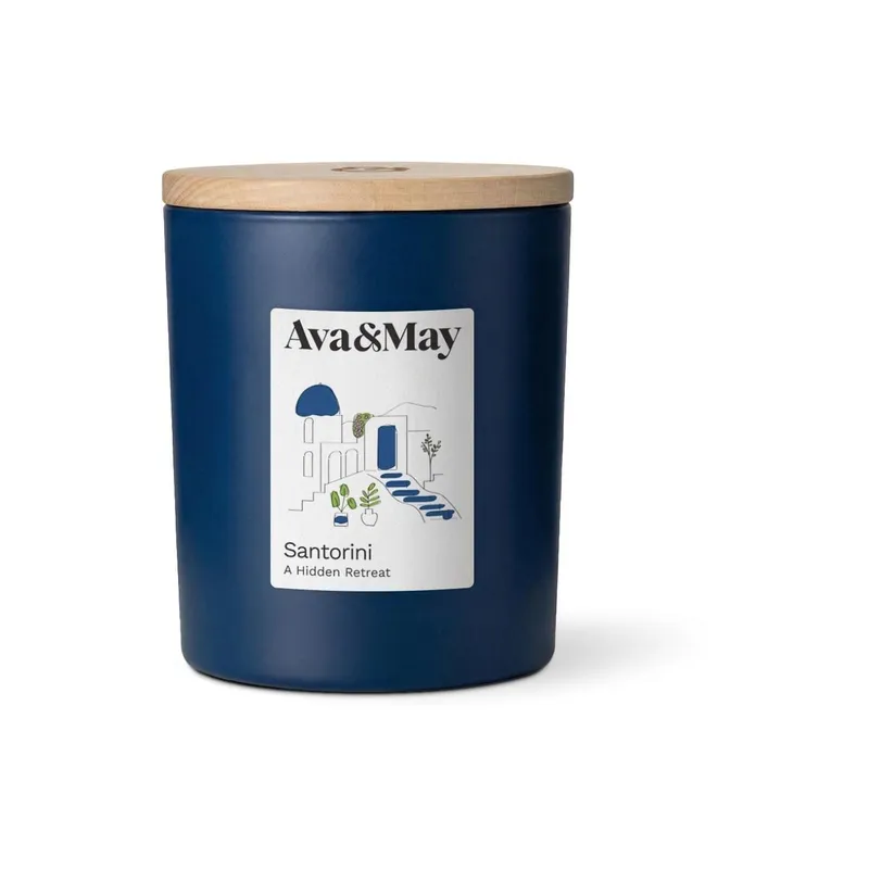AVA & MAY Duftkerze Santorini 220 g