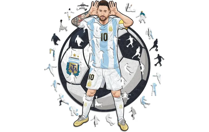 Iconic Puzzle Lionel Messi (Argentina)