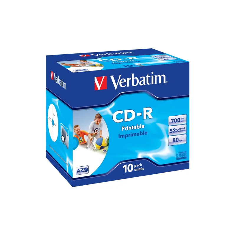 Verbatim CD-R 0.7 GB, Jewelcase (10 pieces)