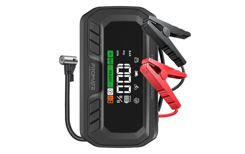Promate PatrolPack-Ultra 4-in-1 mit Kompressor