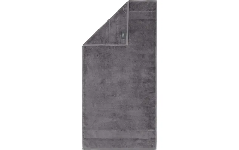 Cawö Handtuch Noblesse 50 x 100 cm, Dunkelgrau