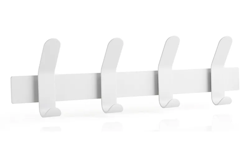 Zone Denmark Wandgarderobe A-Rack 4 Haken, bianco