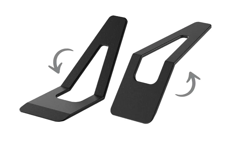 Stöckli Raclette-Spachtel Wender 2 Stk 2 pezzi, nero