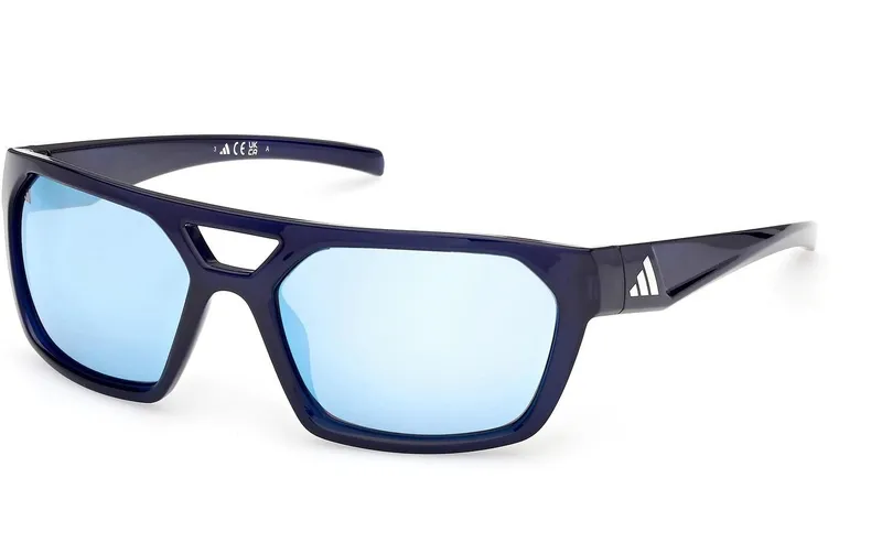 adidas ES0004 Sport Sonnenbrille Shiny Blue