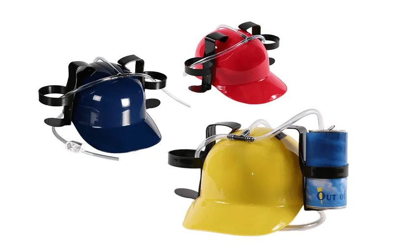 Partyartikel Partyaccessoire Trinkhelm Assortiert, 1 pezzi