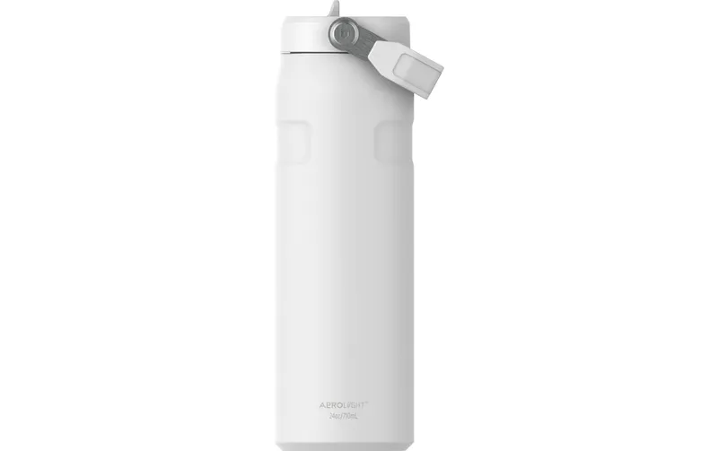 Stanley 1913 Thermosflasche IceFlow Bottle Flip Straw 700 ml, blanc