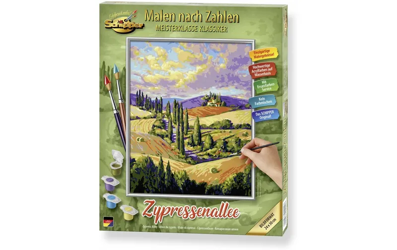 Schipper Malen nach Zahlen Zypressenallee