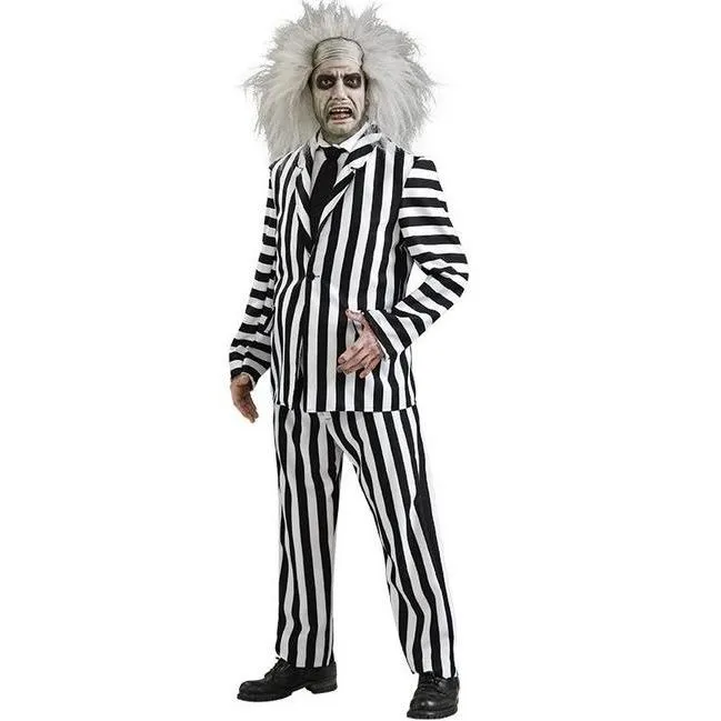 Kostüm Lottergeist Beetlejuice Deluxe M schwarz