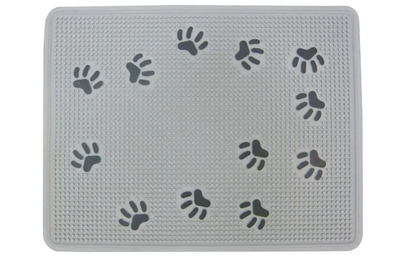 SwissPet Vorleger Pfote, 33 x 43 cm, Grau