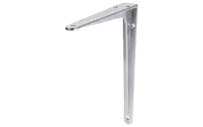 STRUCT Alukonsole poliert 12.5 x 15 cm Silbergrau