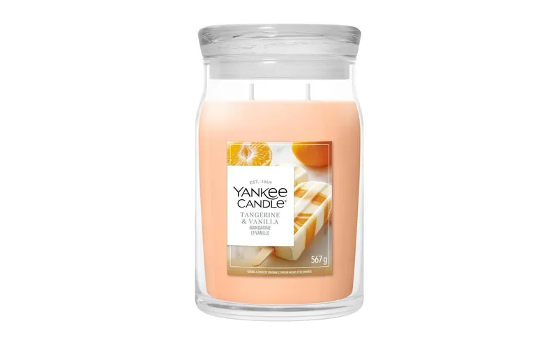 Yankee Candle Signature Duftkerze Tangerine & Vanilla Signature Large Jar