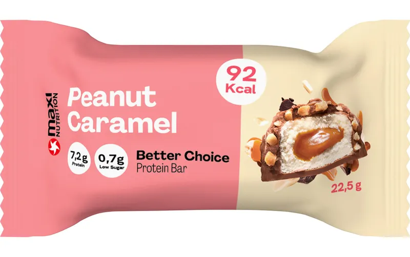 Maxi Nutrition Riegel Better Choice Peanut Caramel, 15x 22.5g