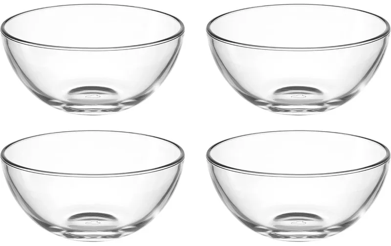 LEONARDO Schale Cucina 14 cm, 4 pièces, transparent